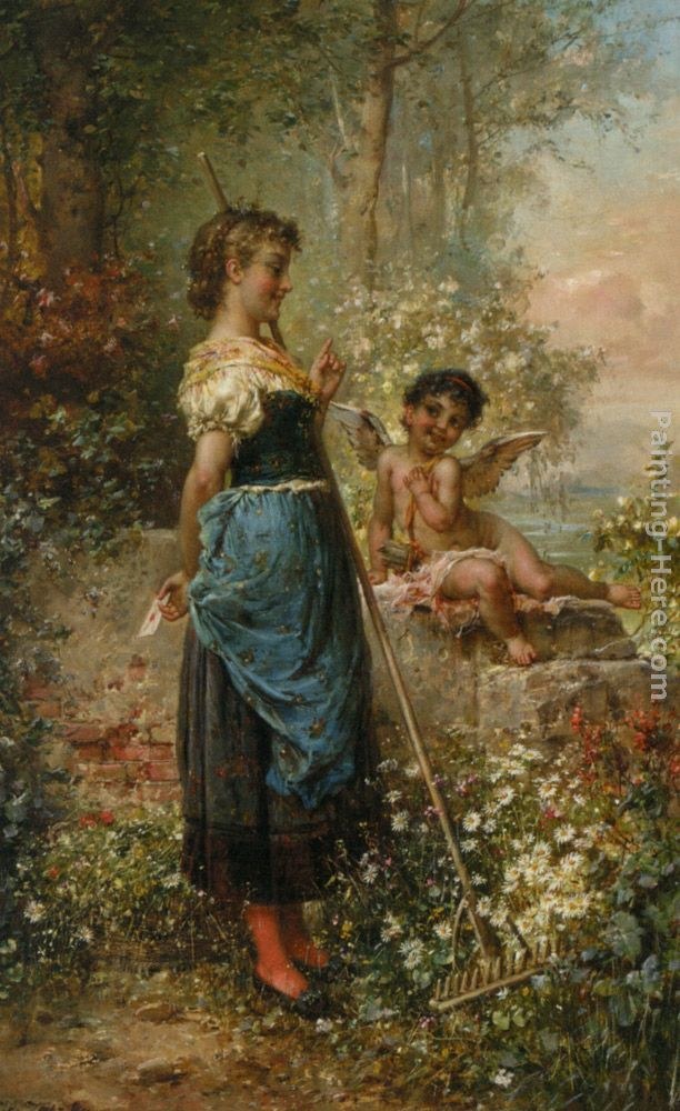 Hans Zatzka Der Liebesbrief
